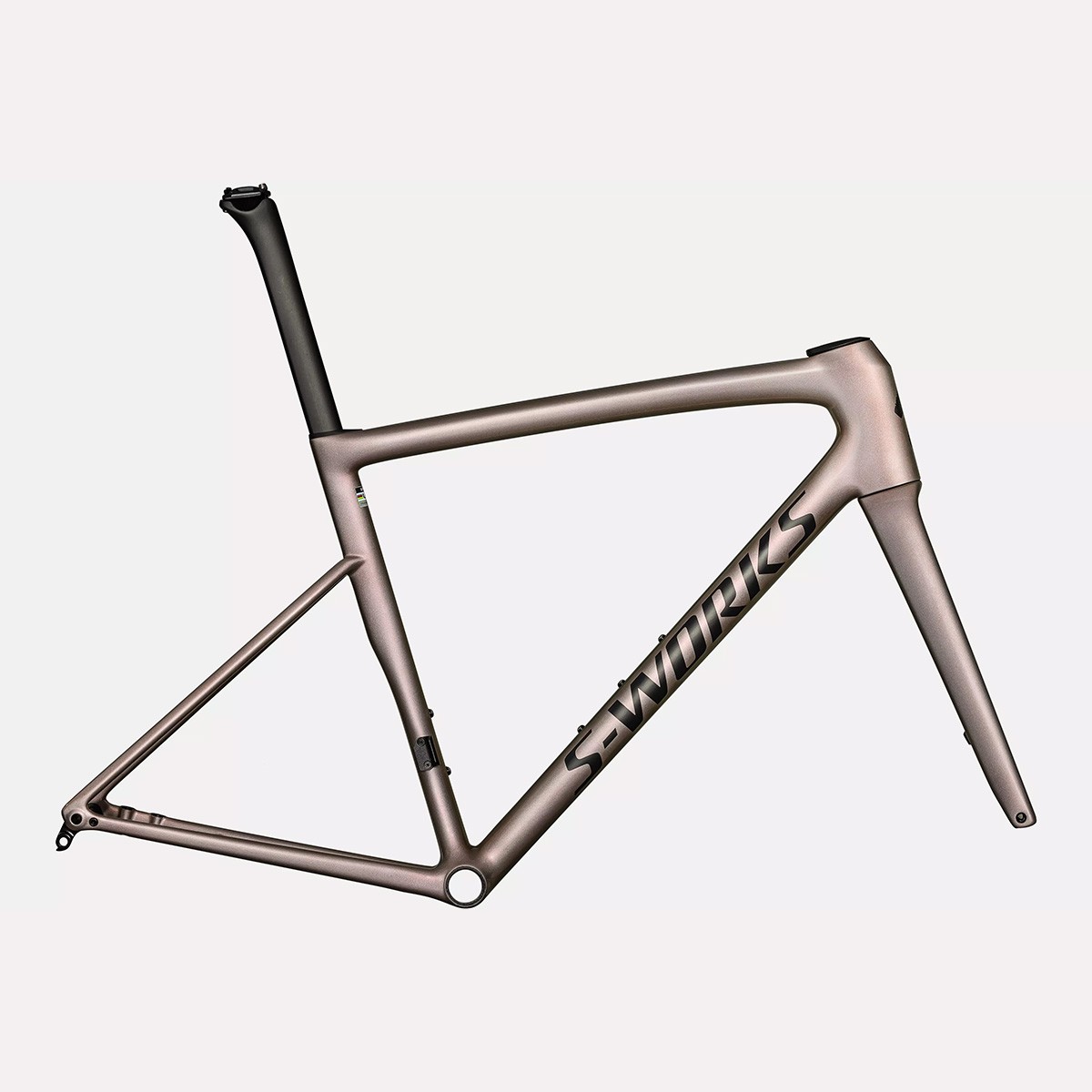 Cadre S-Works Tarmac SL8 | Gloss Viavi Red Gold Over Silver