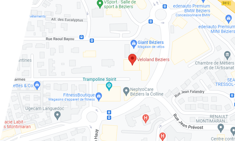 Emplacement Giant Store Béziers